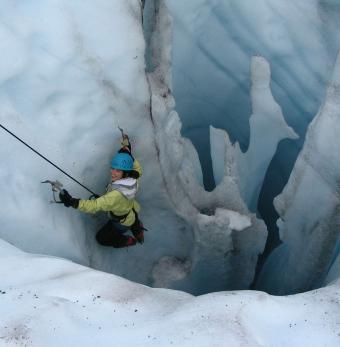 Ice Climbing Photo
