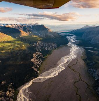 Wrangell Mountain Air Photo